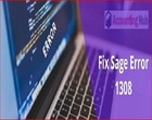 How to Fix Sage Error 1308