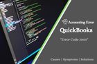 How to Resolve Eliminate QuickBooks Error Code 2000?