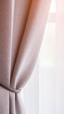 Warm-Toned Curtain Fabrics Can Create a Warm Atmosphere In The 